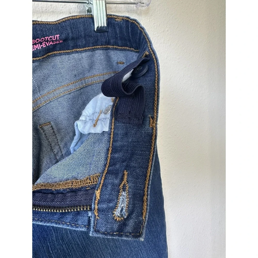 The Children's‎ Place Girls Size 14 Medium Wash Denim Bootcut Jeans